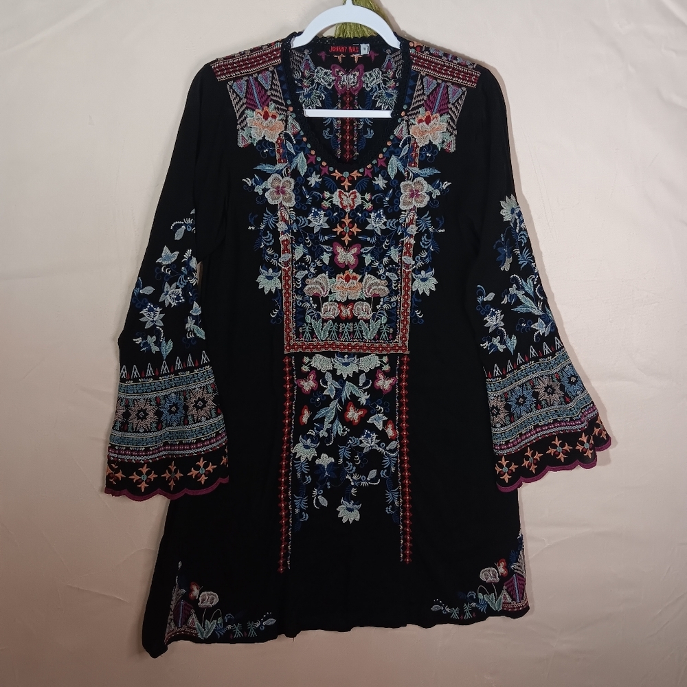 🐞Johnny Was Multicolor Embroidered Kimono